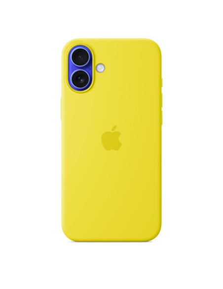 Apple Funda de silicona con MagSafe para el iPhone 16 Plus - Amarillo carambola