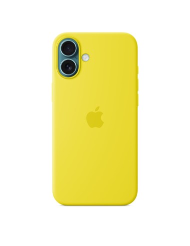 Apple Funda de silicona con MagSafe para el iPhone 16 Plus - Amarillo carambola