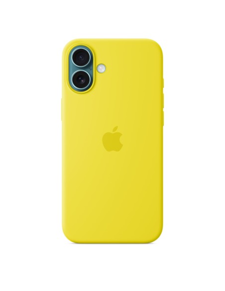 Apple Funda de silicona con MagSafe para el iPhone 16 Plus - Amarillo carambola