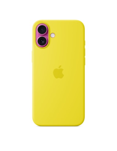 Apple Funda de silicona con MagSafe para el iPhone 16 Plus - Amarillo carambola
