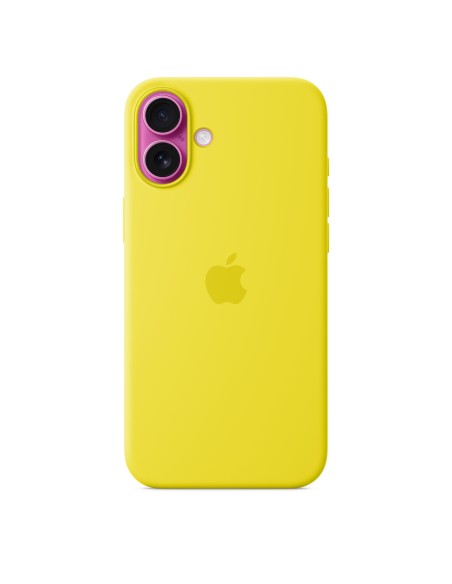 Apple Funda de silicona con MagSafe para el iPhone 16 Plus - Amarillo carambola