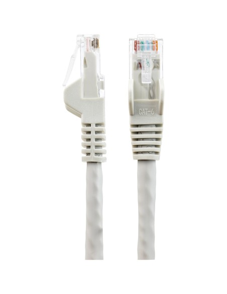 StarTech.com Cable Ethernet CAT6 de 2m - LSZH - Cable de Red de 10 Gigabits de 650MHz y PoE de 100W UTP sin Enganches