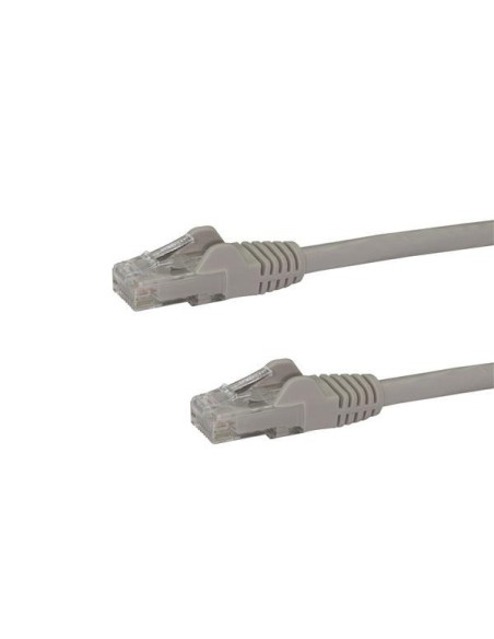 StarTech.com Cable de 1m Gris de Red Gigabit Cat6 Ethernet RJ45 sin Enganche - Snagless StarTech.com Cable de 1m Gris de Red Gigabit Cat6 Ethernet RJ45 sin Enganche - Snagless