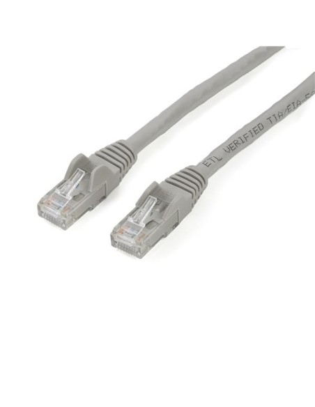 StarTech.com Cable de 2m Gris de Red Gigabit Cat6 Ethernet RJ45 sin Enganche - Snagless StarTech.com Cable de 2m Gris de Red Gigabit Cat6 Ethernet RJ45 sin Enganche - Snagless