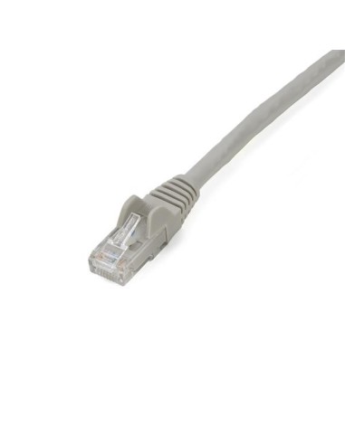 StarTech.com Cable de 2m Gris de Red Gigabit Cat6 Ethernet RJ45 sin Enganche - Snagless