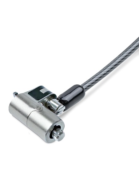 StarTech.com NANOK-LAPTOP-LOCK cable antirrobo Negro, Plata 2 m StarTech.com NANOK-LAPTOP-LOCK cable antirrobo Negro, Plata 2 m