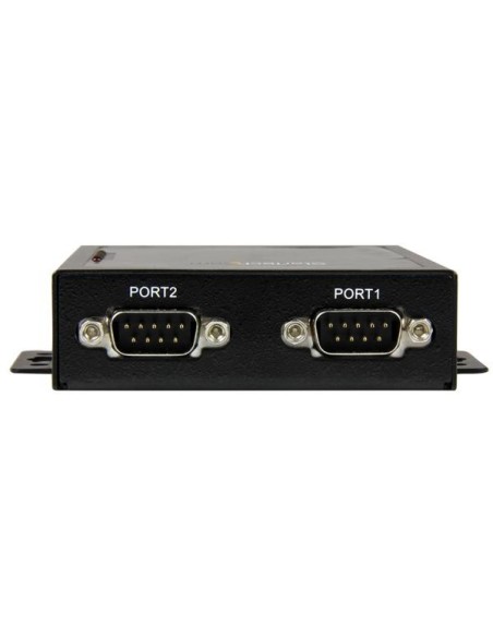 StarTech.com Servidor de Dispositivos Serie a IP de 2 Puertos RS232 - De Metal