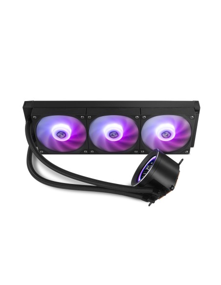 NOX X-360 LCD Procesador Refrigerador de aire 12 cm Negro 1 pieza(s)