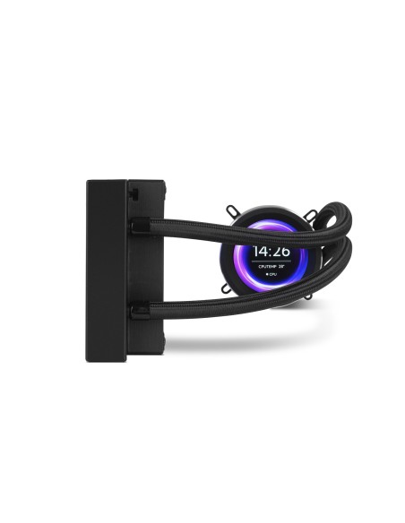 NOX X-360 LCD Procesador Refrigerador de aire 12 cm Negro 1 pieza(s)