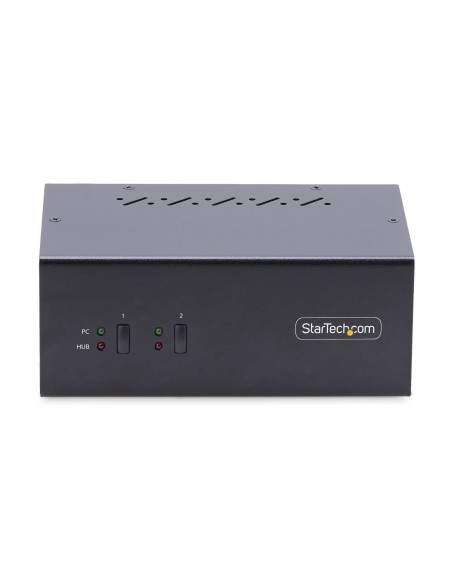 StarTech.com Switch KVM de 2 Puertos DisplayPort para 2 Monitores - Conmutador KVM 4K60Hz - Hub Ladrón 2x USB 5Gb - Hub 2x USB StarTech.com Switch KVM de 2 Puertos DisplayPort para 2 Monitores - Conmutador KVM 4K60Hz - Hub Ladrón 2x USB 5Gb - Hub 2x USB