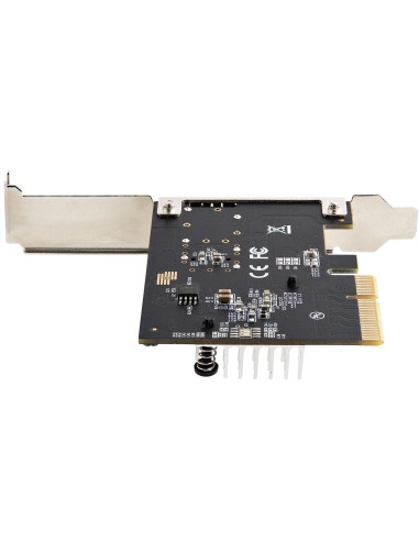 StarTech.com Tarjeta PCIe SFP+ de 10G - Adaptador de Red con 1 Puerto SFP+ Abierto para Módulos MSA o Cables Direct Attach -