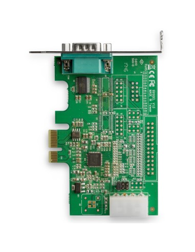 StarTech.com Tarjeta PCI Express Adaptadora de 1 Puerto Serie RS232 - Tarjeta Controladora Serial PCIe RS232 - PCIe a DB9
