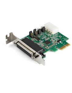 StarTech.com Tarjeta Adaptadora Serie PCI Express RS232 de 4 Puertos - Tarjeta Controladora Serie PCIe RS232 - PCIe a Serie DB9 2