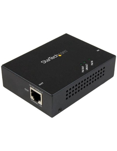 StarTech.com Gigabit PoE+ Extender - 802.3at af - 100m StarTech.com Gigabit PoE+ Extender - 802.3at af - 100m