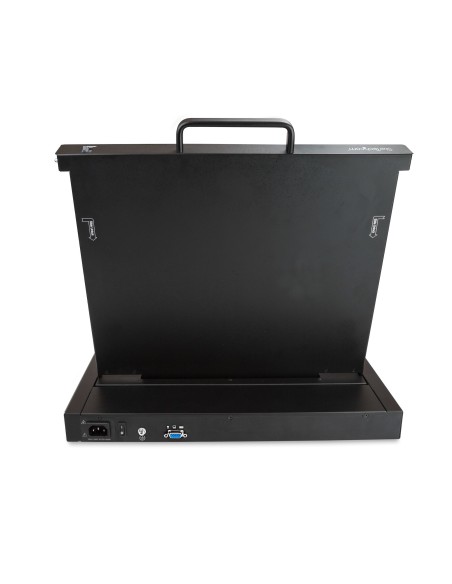 StarTech.com Consola KVM de Montaje en Rack - Teclado QWERTY - KVM para Rack de Servidores de 1 puerto VGA con Monitor LCD de StarTech.com Consola KVM de Montaje en Rack - Teclado QWERTY - KVM para Rack de Servidores de 1 puerto VGA con Monitor LCD de