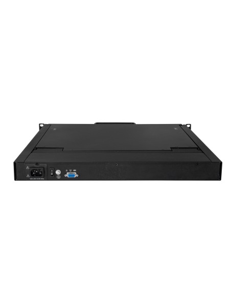StarTech.com Consola KVM de Montaje en Rack de Servidores - Teclado QWERTY - KVM VGA de 1 Puerto con Monitor LCD de 19" -