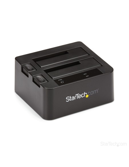 StarTech.com Docking Station de 2 Bahías - USB 3.1 a SATA - USB 3.1 (10 Gbps) - SATA I II III de 2,5 3,5" - Base de StarTech.com Docking Station de 2 Bahías - USB 3.1 a SATA - USB 3.1 (10 Gbps) - SATA I II III de 2,5 3,5" - Base de