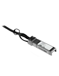 StarTech.com Cable de 1m Twinax Direct Attach SFP+ a SFP+ - 10G Compatible con Cisco SFP-H10GB-CU1M - DAC de Cobre SFP+ 10GbE - 2