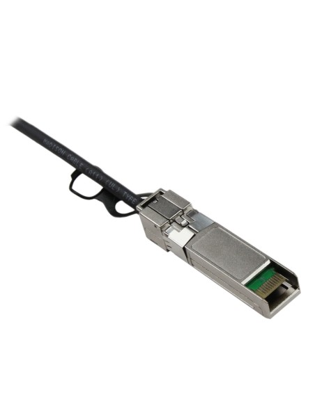 StarTech.com Cable de 1m Twinax Direct Attach SFP+ a SFP+ - 10G Compatible con Cisco SFP-H10GB-CU1M - DAC de Cobre SFP+ 10GbE -