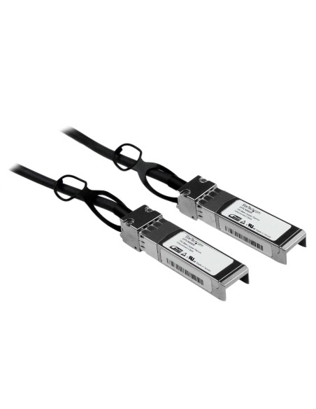 StarTech.com Cable de 5m Twinax Direct Attach SFP+ a SFP+ - 10G Compatible con Cisco SFP-H10GB-CU5M - DAC de Cobre SFP+ 10GbE - StarTech.com Cable de 5m Twinax Direct Attach SFP+ a SFP+ - 10G Compatible con Cisco SFP-H10GB-CU5M - DAC de Cobre SFP+ 10GbE -