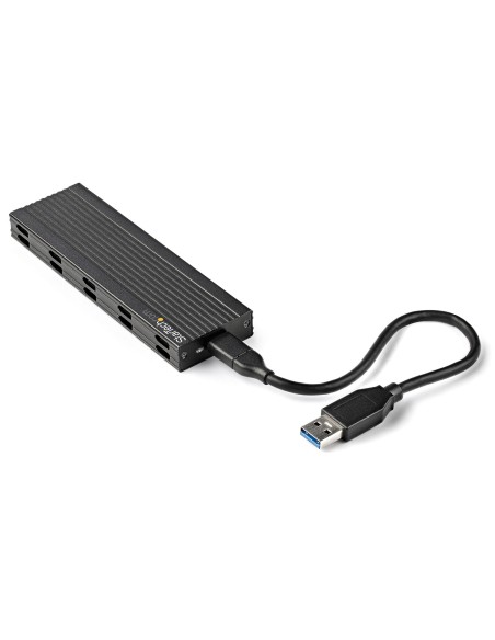 StarTech.com Caja Externa USB-C de 10Gbps a NVMe M.2 or SSD SATA M.2 - Carcasa de Aluminio Portátil para SSD NGFF M.2 PCIe SATA StarTech.com Caja Externa USB-C de 10Gbps a NVMe M.2 or SSD SATA M.2 - Carcasa de Aluminio Portátil para SSD NGFF M.2 PCIe SATA