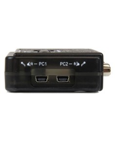 StarTech.com Juego de Conmutador KVM de 2 puertos con todo incluido - USB - Audio y Vídeo VGA 2