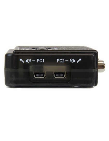StarTech.com Juego de Conmutador KVM de 2 puertos con todo incluido - USB - Audio y Vídeo VGA StarTech.com Juego de Conmutador KVM de 2 puertos con todo incluido - USB - Audio y Vídeo VGA