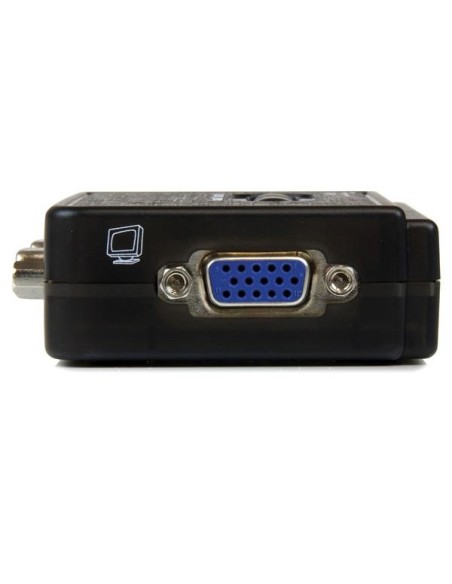 StarTech.com Juego de Conmutador KVM de 2 puertos con todo incluido - USB - Audio y Vídeo VGA StarTech.com Juego de Conmutador KVM de 2 puertos con todo incluido - USB - Audio y Vídeo VGA