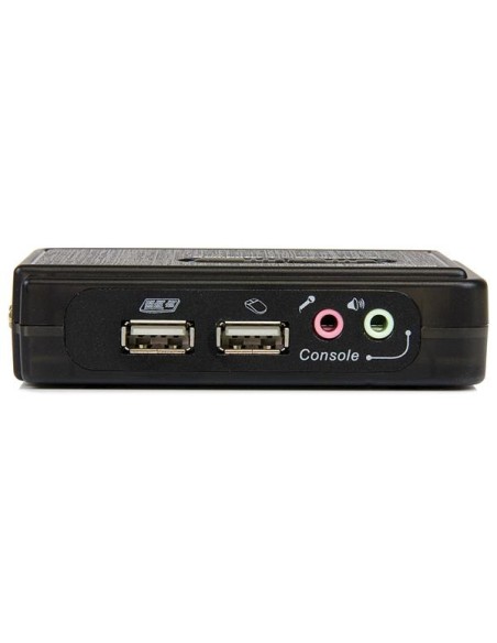 StarTech.com Juego de Conmutador KVM de 2 puertos con todo incluido - USB - Audio y Vídeo VGA StarTech.com Juego de Conmutador KVM de 2 puertos con todo incluido - USB - Audio y Vídeo VGA