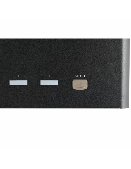 StarTech.com Switch Conmutador KVM de 2 Puertos DisplayPort 4K para 3 Monitores - Vídeo de 4K y 60Hz Ultra HD - HDR - Hub StarTech.com Switch Conmutador KVM de 2 Puertos DisplayPort 4K para 3 Monitores - Vídeo de 4K y 60Hz Ultra HD - HDR - Hub