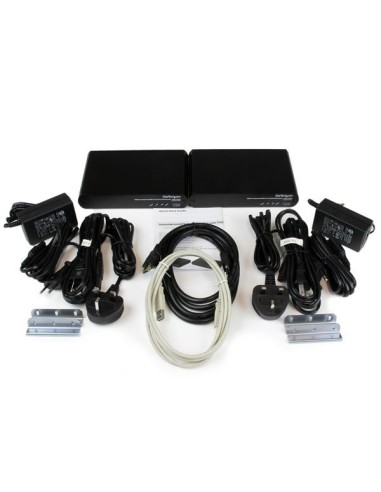 StarTech.com Extensor de Consola KVM HDMI USB por Cable Cat5e   Cat6 con Vídeo 1080p HD Sin Comprimir - 100m