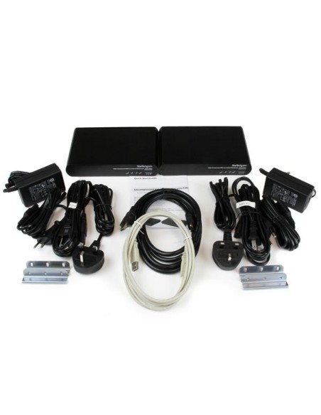 StarTech.com Extensor de Consola KVM HDMI USB por Cable Cat5e   Cat6 con Vídeo 1080p HD Sin Comprimir - 100m StarTech.com Extensor de Consola KVM HDMI USB por Cable Cat5e   Cat6 con Vídeo 1080p HD Sin Comprimir - 100m