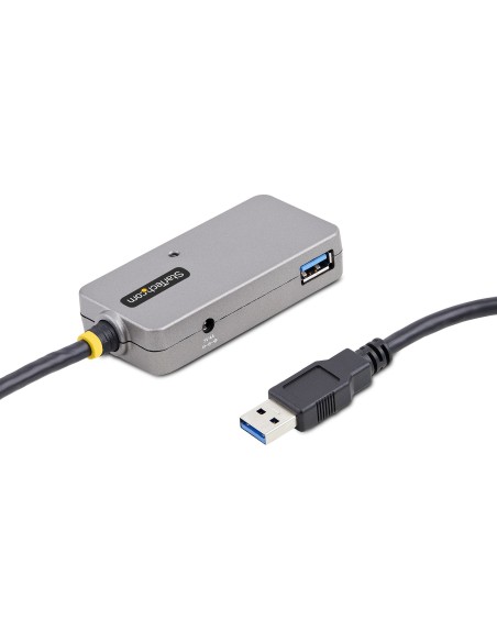 StarTech.com U01043-USB-EXTENDER hub de interfaz USB 3.2 Gen 1 (3.1 Gen 1) Type-A 5000 Mbit s Negro, Plata StarTech.com U01043-USB-EXTENDER hub de interfaz USB 3.2 Gen 1 (3.1 Gen 1) Type-A 5000 Mbit s Negro, Plata