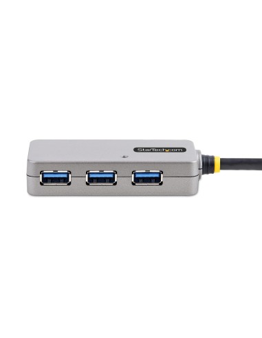 StarTech.com U01043-USB-EXTENDER hub de interfaz USB 3.2 Gen 1 (3.1 Gen 1) Type-A 5000 Mbit s Negro, Plata