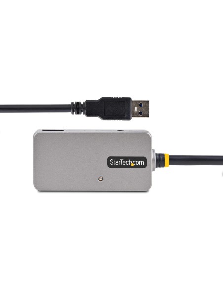StarTech.com U01043-USB-EXTENDER hub de interfaz USB 3.2 Gen 1 (3.1 Gen 1) Type-A 5000 Mbit s Negro, Plata StarTech.com U01043-USB-EXTENDER hub de interfaz USB 3.2 Gen 1 (3.1 Gen 1) Type-A 5000 Mbit s Negro, Plata