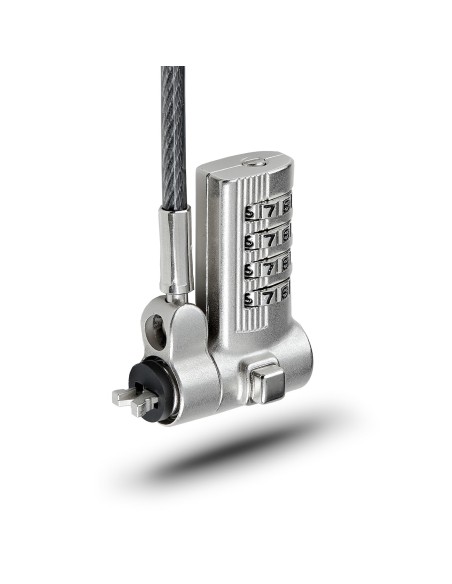 StarTech.com Cable de 2m Universal de Seguridad para Portátiles - Cable con Candado para Portátiles Compatible con Noble