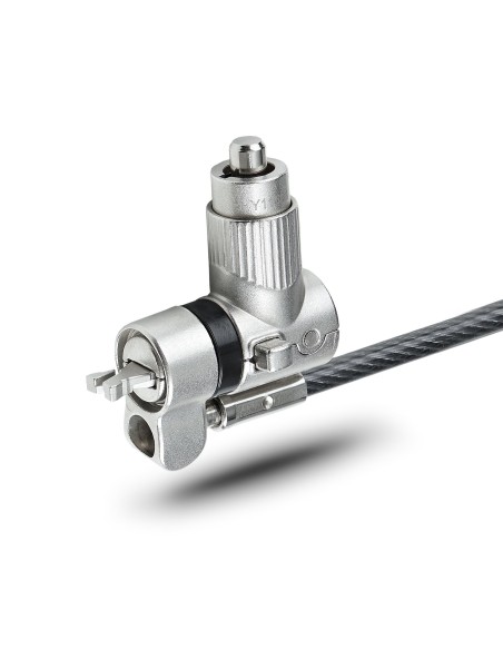 StarTech.com Cable de 2m Universal de Seguridad para Ordenador Portátil - Cable de Bloqueo Compatible con Noble