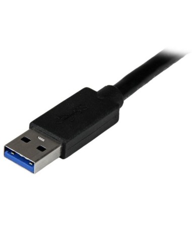 StarTech.com Adaptador de Vídeo Externo USB 3.0 a HDMI con Hub USB 1 Puerto - Tarjeta Gráfica Cable - 1080p