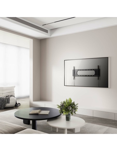 AISENS Soporte ECO Ultra Delgado para Monitor Tv 80Kg de 43-90, Negro AISENS Soporte ECO Ultra Delgado para Monitor Tv 80Kg de 43-90, Negro