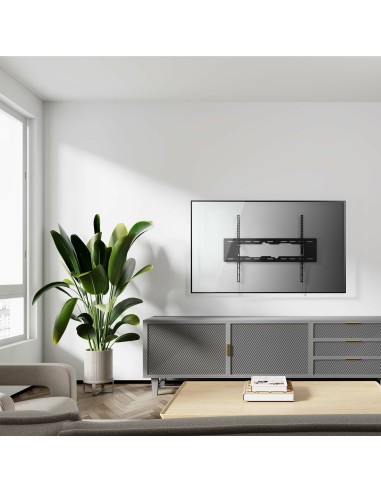 AISENS Soporte ECO Inclinable para Monitor TV 50Kg de 55-90, Negro