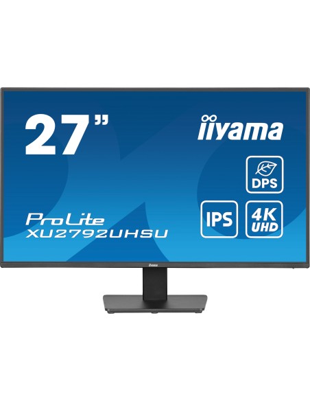 iiyama ProLite XU2792UHSU-B6 pantalla para PC 68,6 cm (27") 3840 x 2160 Pixeles 4K Ultra HD LED Negro iiyama ProLite XU2792UHSU-B6 pantalla para PC 68,6 cm (27") 3840 x 2160 Pixeles 4K Ultra HD LED Negro