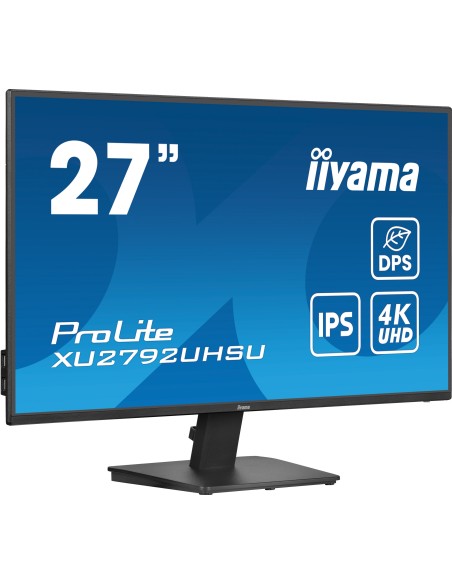 iiyama ProLite XU2792UHSU-B6 pantalla para PC 68,6 cm (27") 3840 x 2160 Pixeles 4K Ultra HD LED Negro iiyama ProLite XU2792UHSU-B6 pantalla para PC 68,6 cm (27") 3840 x 2160 Pixeles 4K Ultra HD LED Negro