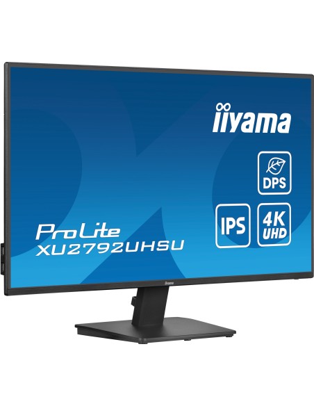 iiyama ProLite XU2792UHSU-B6 pantalla para PC 68,6 cm (27") 3840 x 2160 Pixeles 4K Ultra HD LED Negro iiyama ProLite XU2792UHSU-B6 pantalla para PC 68,6 cm (27") 3840 x 2160 Pixeles 4K Ultra HD LED Negro