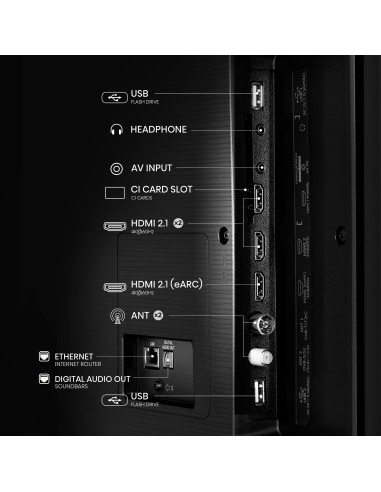 Hisense 50A6N Televisor 127 cm (50") 4K Ultra HD Smart TV Wifi Negro 300 cd   m²