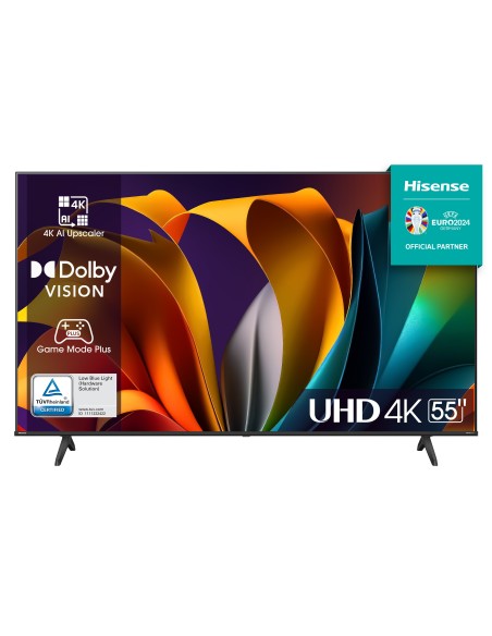 Hisense 55A6N Televisor 139,7 cm (55") 4K Ultra HD Smart TV Wifi Negro 300 cd   m²