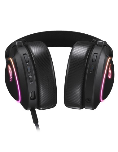 ASUS ROG DELTA II Auriculares Inalámbrico y alámbrico Diadema Juego USB Tipo C Bluetooth Negro