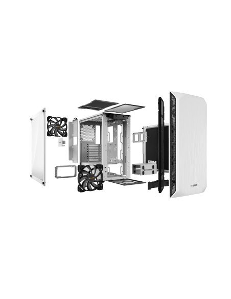 be quiet! BGW35 carcasa de ordenador Midi Tower Blanco