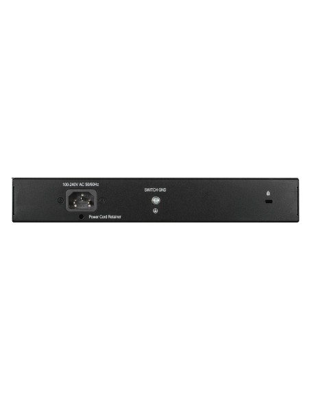 D-Link DGS-1008MP switch No administrado Gigabit Ethernet (10 100 1000) Energía sobre Ethernet (PoE) 1U Negro