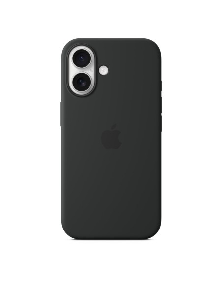Apple Funda de silicona con MagSafe para el iPhone 16 - Negro