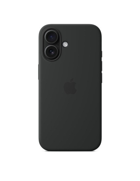 Apple Funda de silicona con MagSafe para el iPhone 16 - Negro